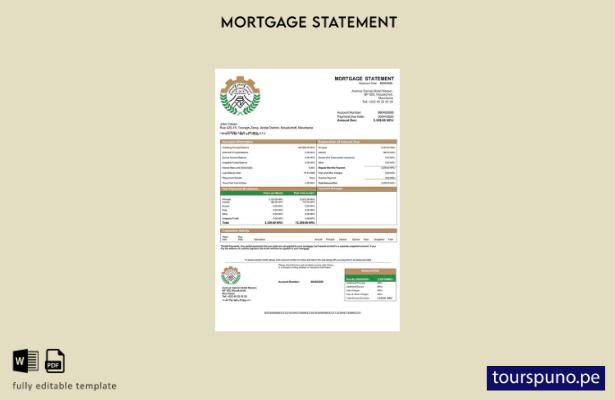 listo para imprimir Declaración de hipoteca de Mauritania Banque Nationale de Ma